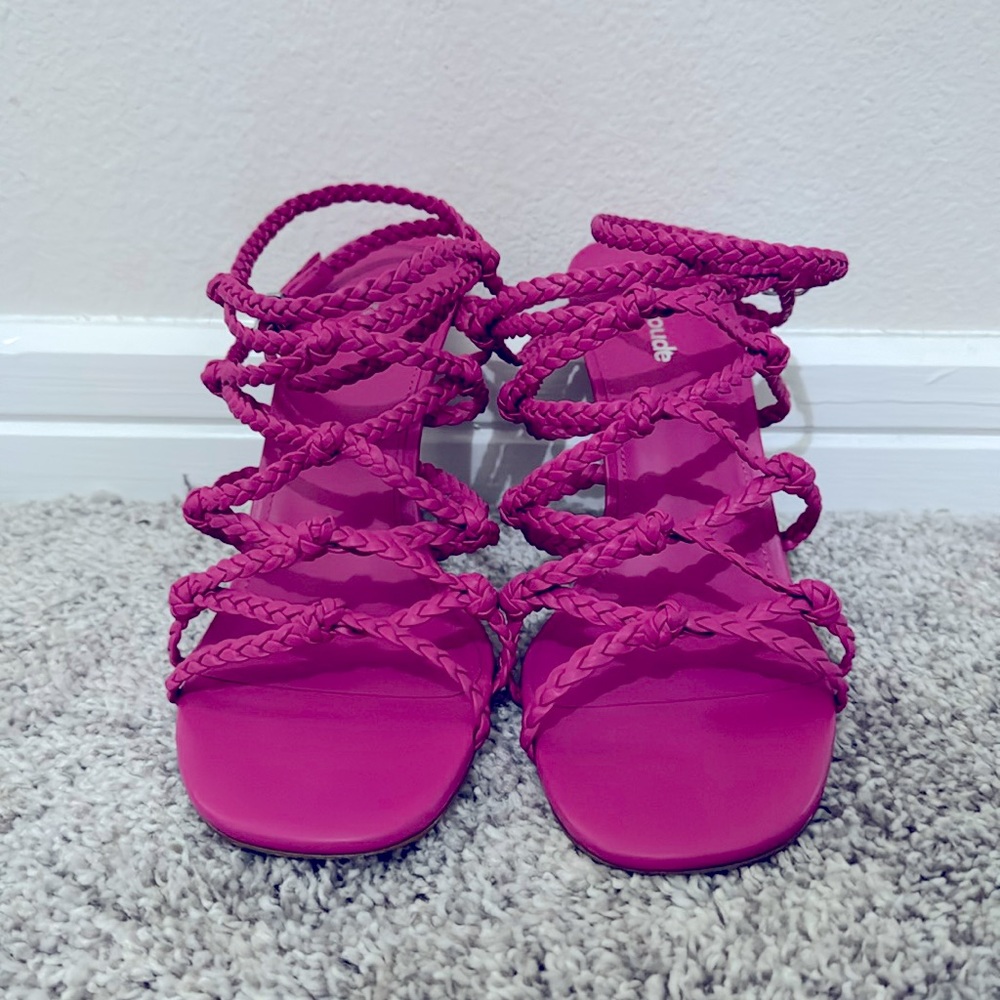 Larroude Strappy Sandals